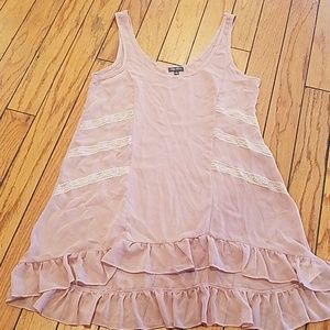 Lily rose blush chiffon top